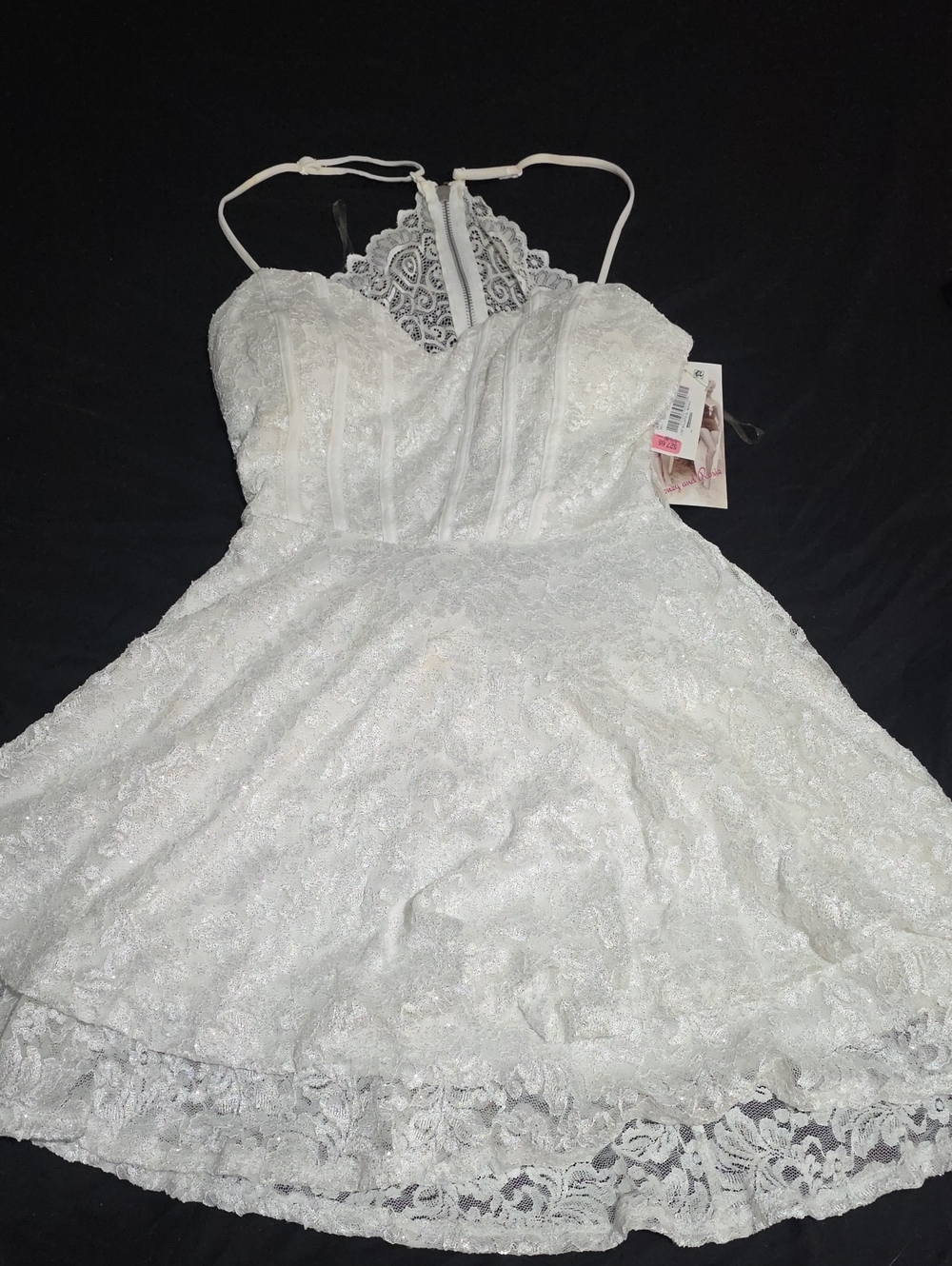 White Lace Womens Dress